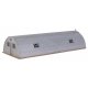 Quonset Hut -- Kit - 6-9/16 x 2-3/4 x 1-1/2′ 16.6 x 6.9 x 3.8cm, HO, Walthers Cornerstone 3560