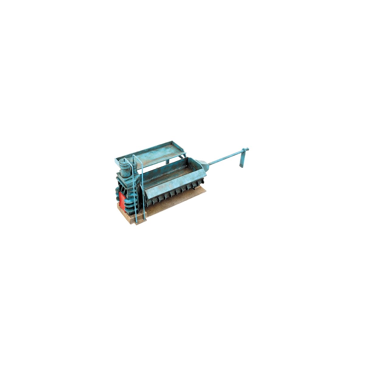 Ferrous Shear -- Kit - 7-1/4 x 3 x 3′ 18.4 x 7.6 x 7.6cm, HO, Walthers Cornerstone 3630