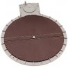 21-Stall Turntable -- 9′ 22.8cm Diameter, HO, Atlas Model Railroad Co. 305