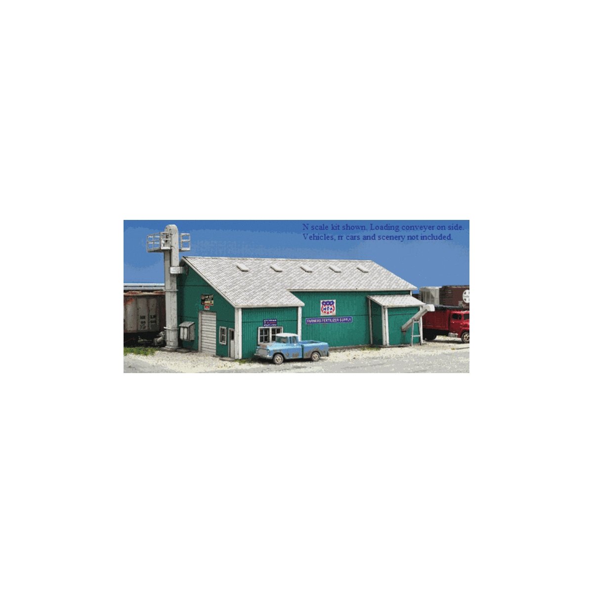 Farmer`s Fertilizer Bulk Plant -- Kit - 5 x 4` 12.7 x 10.2cm, N, Blair Line 1007