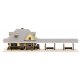 Passenger Station -- Kit - 3-1/4 x 2-1/4′ 8.25 x 5.7cm, N, Atlas Model Railroad Co. 2841
