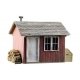 Work Shed - Built-&-Ready(R) Landmark Structures(R) -- Assembled - 1-1/4 x 1-1/16 x 1′ 3.2 x 2.7, N, Woodland Scenics 4947