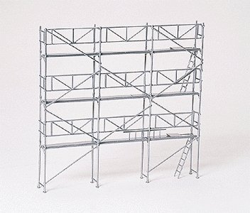 Construction Equipment -- Scaffolding Kit, HO, Preiser Kg 17180