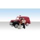 AutoScenes(R) - Assembled -- Sparky & the Chief, HO, Woodland Scenics 5559