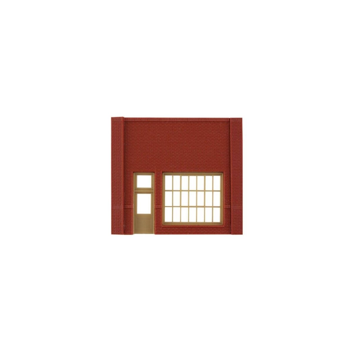 Modular Building System(TM) -- Street Level Wall Sections w/Steel Sash Entry - Kit, HO, Design Preservation Models 30171