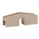 Small Stone Bridge -- Kit - 2-13/16 x 11/16 x 1′ 7.2 x 1.8 x 2.5cm, HO, Faller Gmbh 180866