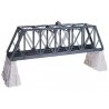 Through-Truss Bridge -- Kit - 26-1/8 x 7-1/2 x 12-1/2′ 66.4 x 19.1 x 31.8cm, O, Lionel 2130130
