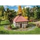Rahden Horse-Driven Mill -- Laser-Cut Kit - 14 x 8.5 x 9cm, HO, Faller Gmbh 130582