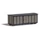 Wooden Shed -- Laser-Cut Wood Kit - 3-3/8 x 1-7/16 x 1-1/4′ 8.6 x 3.6 x 3.1cm, HO, Busch Gmbh & Co Kg 1986