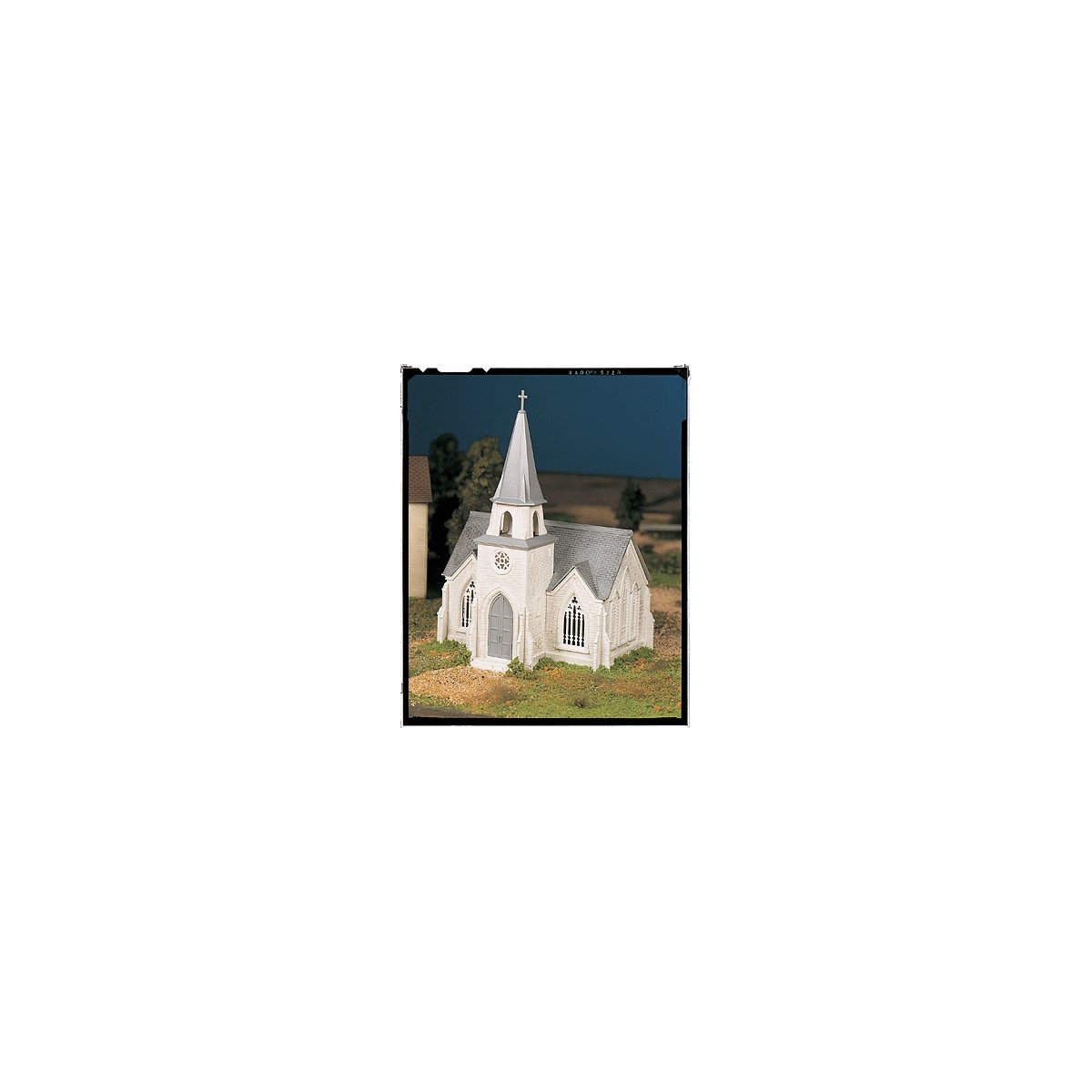 Plasticville U.S.A.(R) Classic Kits -- Cathedral, O, Bachmann Industries 45981