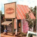 Papa Lou′s Cigar Shoppe -- Kit, HO, Bar Mills LLC 492