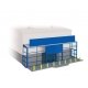 Supermarket Facade/Front Entrance - Wills -- Fits Concrete Industrial/Retail Building Made Using 552-SSM30, HO, Peco SSM310