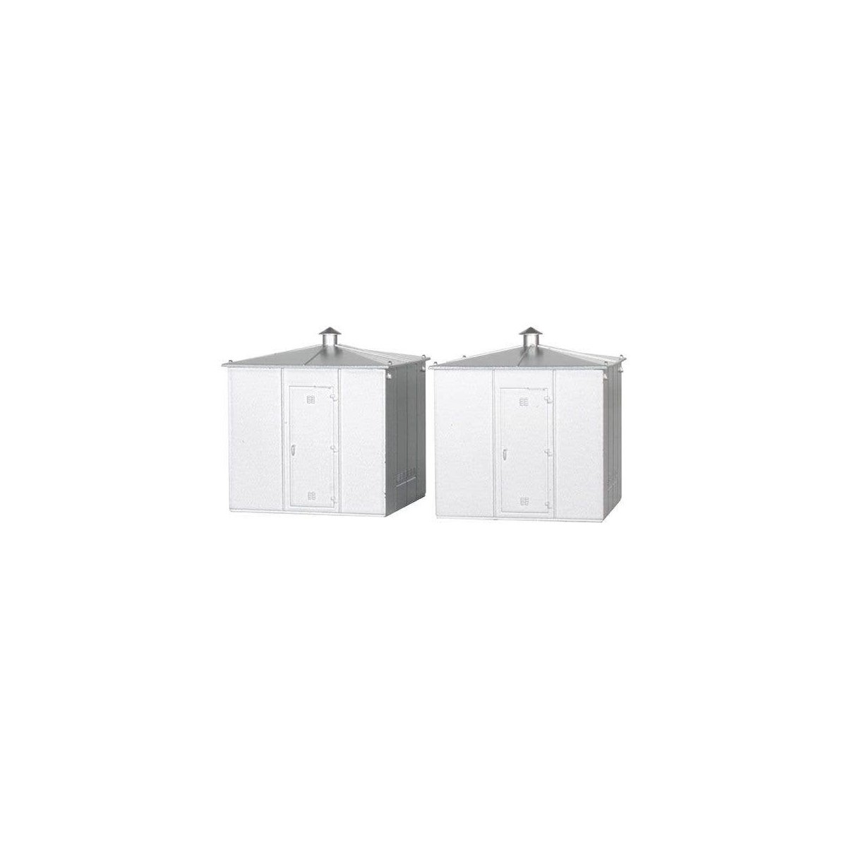 Trackside Equipment Buildings -- Kit - pkg(2), HO, Bachmann Industries 42220