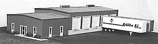 Trans World Truck Terminal -- 3 x 7-1/2′, N, Micro Engineering 55002