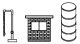 Branchline Watering Facility Kit, HO, Stewart Products 301
