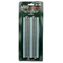Double-Track Plate Girder Bridge -- 7-13/32′ 186mm (Light Blue), N, Kato USA Inc 20455