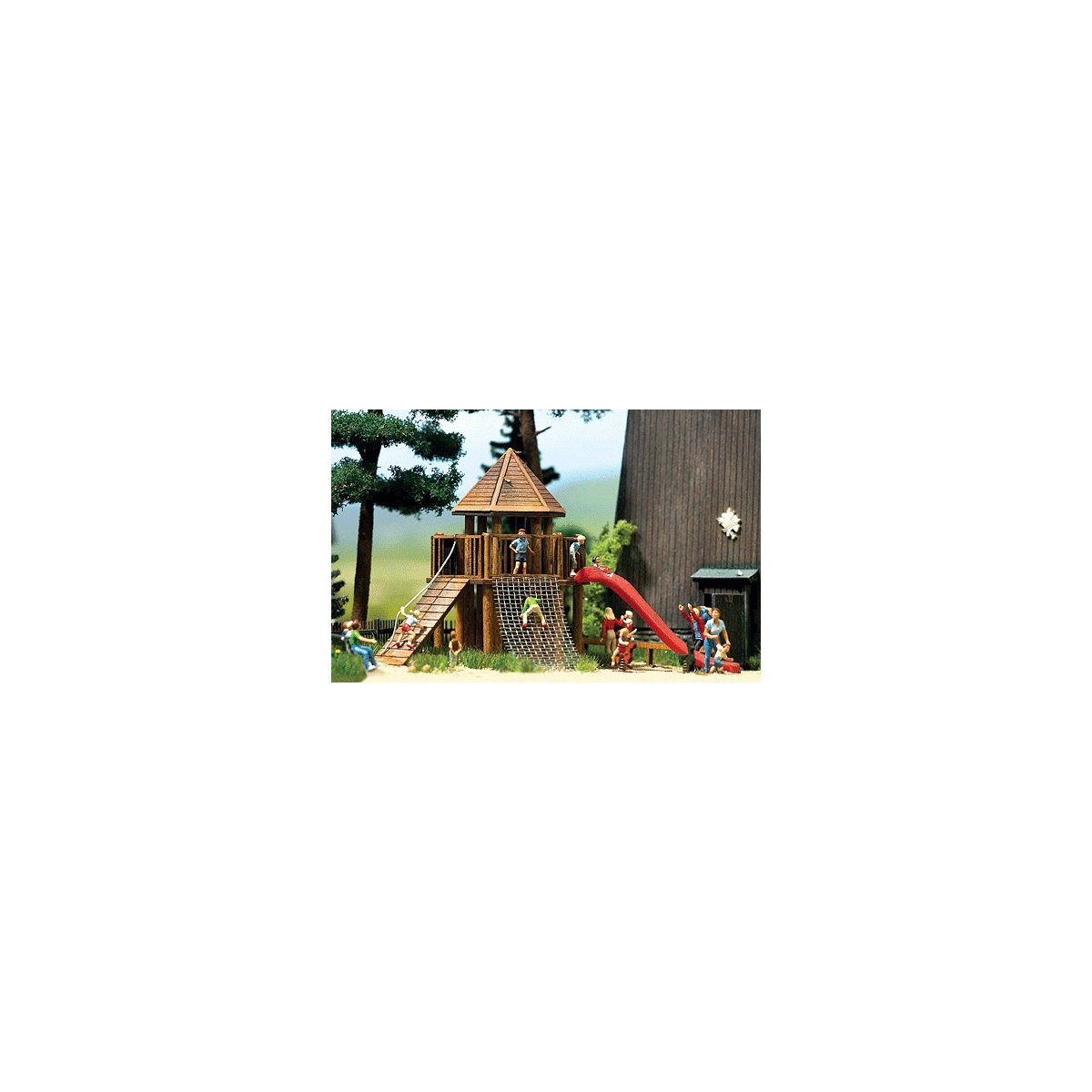 Play Castle -- Kit, HO, Busch Gmbh & Co Kg 1487