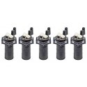 Trapezoid-Shaped Single-Track Bridge Piers -- Kit pkg(5), N, Kato USA Inc 23069