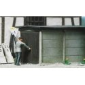 One-Car Garage - Kit -- 2-1/2 x 1-7/16′ 6.5 x 3.7cm, HO, Busch Gmbh & Co Kg 1480