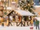 Christmas Market Mulled Wine Stand -- Laser-Cut Wood Kit, HO, Noch Gmbh & Co 14393