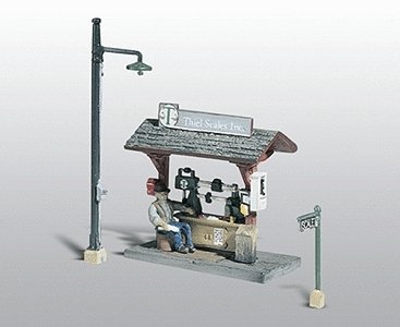 Scenic Details(R) -- Trackside Scale, HO, Woodland Scenics 231