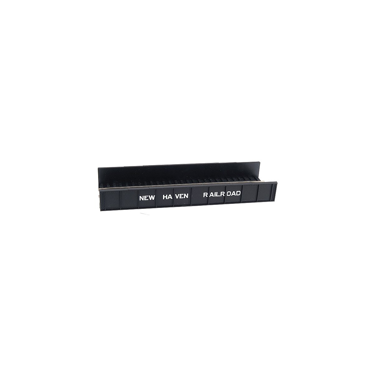 Decorated Code 80 Plate-Girder Bridge -- New Haven (black, white), N, Atlas Model Railroad Co. 2557