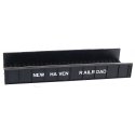 Decorated Code 80 Plate-Girder Bridge -- New Haven (black, white), N, Atlas Model Railroad Co. 2557