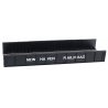 Decorated Code 80 Plate-Girder Bridge -- New Haven (black, white), N, Atlas Model Railroad Co. 2557