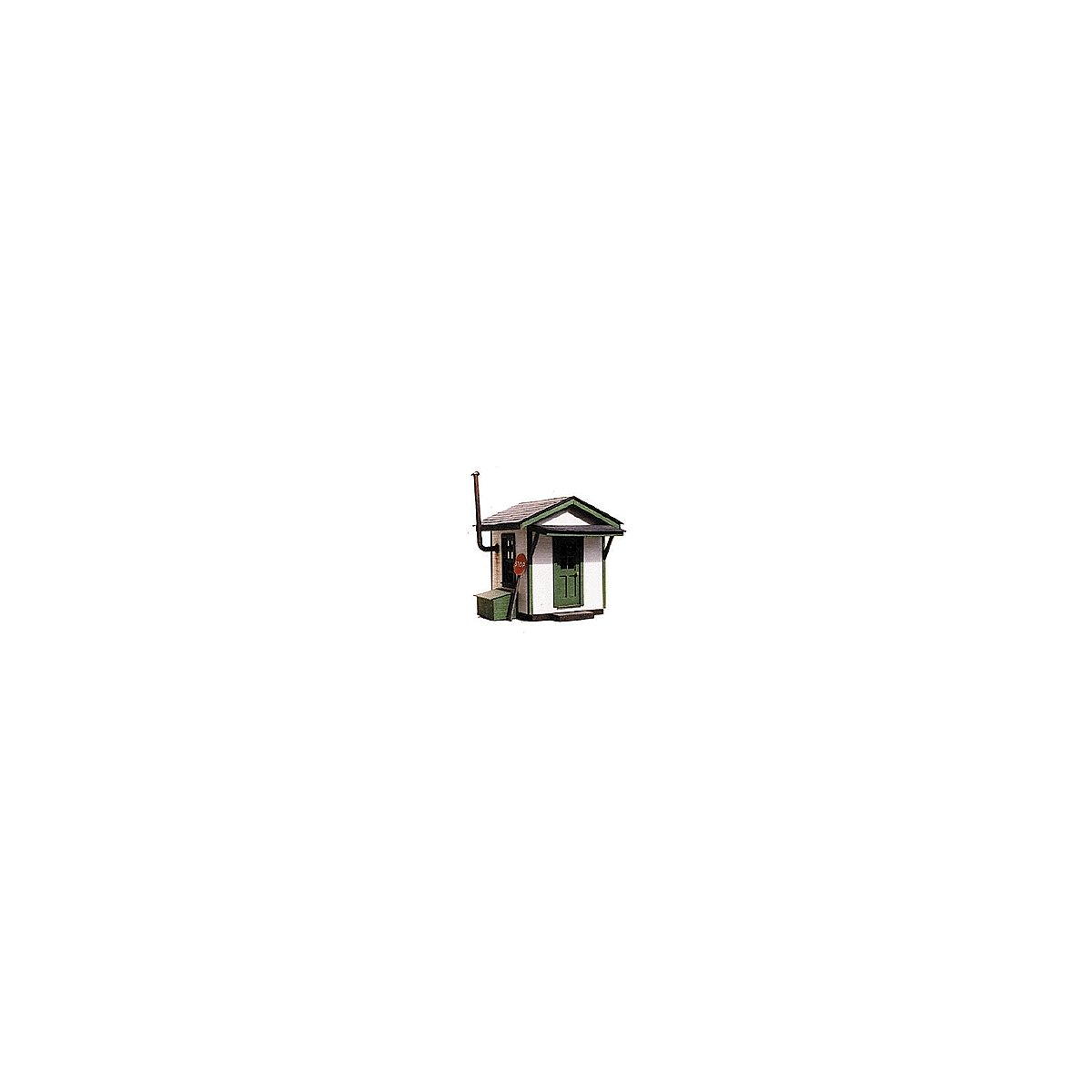 Crossing Shanty -- 1-5/8 x 2′ 4.1 x 5.1cm, HO, B.T.S. 27111