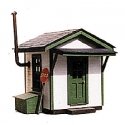Crossing Shanty -- 1-5/8 x 2′ 4.1 x 5.1cm, HO, B.T.S. 27111