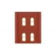 Modular Building System(TM) -- Two-Story Wall Sections w/4 Arched Windows - Kit, HO, Design Preservation Models 30108