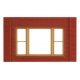 Modular Building System(TM) -- One-Story Wall Sections w/20th Century Window - Kit, HO, Design Preservation Models 30167