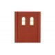 Modular Building System(TM) -- Two-Story Wall Sections w/2 2nd Story Arched Windows -, HO, Design Preservation Models 30109