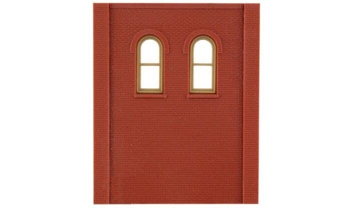 Modular Building System(TM) -- Two-Story Wall Sections w/2 2nd Story Arched Windows -, HO, Design Preservation Models 30109