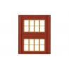 Modular Building System(TM) -- Two-Story Wall Sections w/Victorian Windows - Kit pkg(, HO, Design Preservation Models 30144