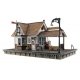 The Depot - Built & Ready Landmark Structures(R) -- Assembled w/Interior Light, O, Woodland Scenics 5852