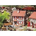 Half-Timber House -- Kit - 13-3/16 x 13-3/16 x 16-1/2′ 33.5 x 33.5 x 41.9cm, G, Pola 331779