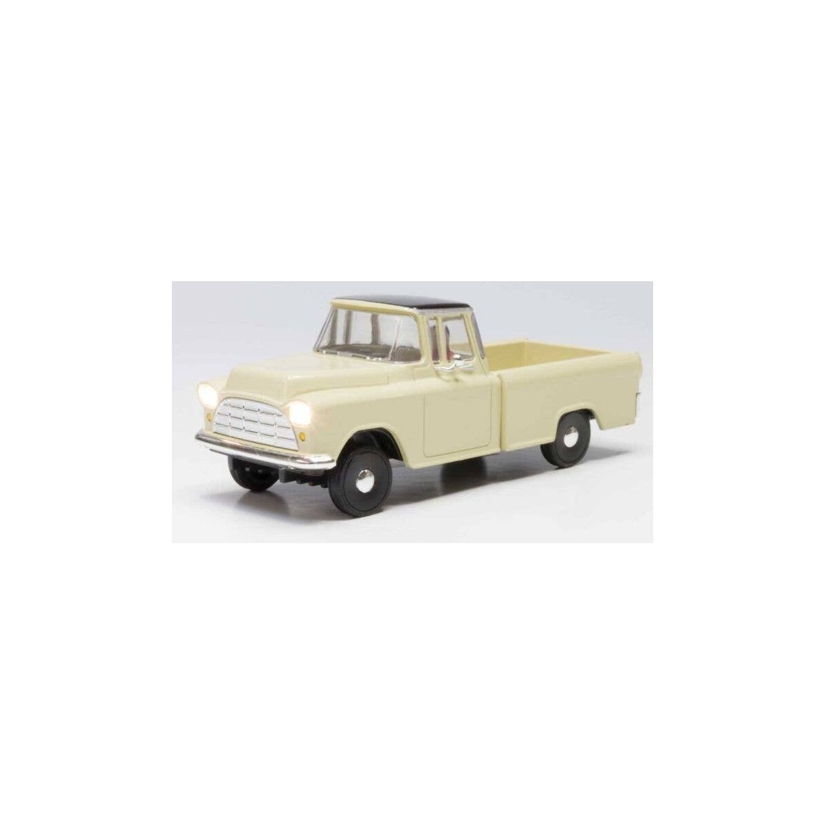 Work Truck - Just Plug(R) Lighted Vehicle -- Light Yellow, O, Woodland Scenics 5977