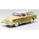 Station Wagon - Just Plug(R) Lighted Vehicle -- Yellow with Wood Sides, O, Woodland Scenics 5979