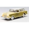 Station Wagon - Just Plug(R) Lighted Vehicle -- Yellow with Wood Sides, O, Woodland Scenics 5979