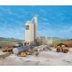 Black Gold Asphalt Hot Mix Plant -- Kit with Free SceneMaster Tank Trailer, HO, Walthers Cornerstone B3085