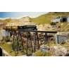 Tall Steel Viaduct -- Kit - Scale Length: 210′ 64m, HO, Micro Engineering 75515