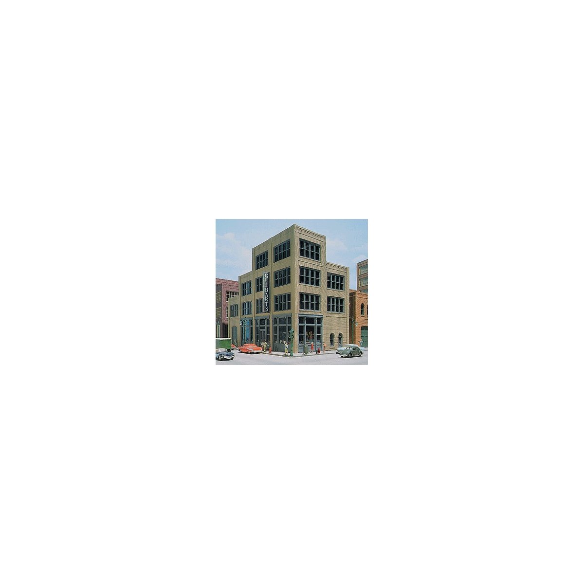 Modular Building System(TM) Designer Bulk Pack -- Victorian Style Storefront Building, HO, Design Preservation Models 36300