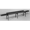 Four-Span Combination Bridge -- Scale 160` 48.8m 22 x 3-3/4` 55.9 x 9.5cm, HO, Micro Engineering 75532