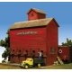 Lunde Coal Elevator -- Kit - 5-1/2 x 4 x 6-1/2′ 14 x 10.2 x 16.5cm, HO, Monroe Models 2215
