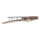 Mid-Century Modern Freight Station -- Kit - 27-3/4 x 8-1/2 x 2-3/4′ 70.5 x 21.5 x 6.9cm, HO, Walthers Cornerstone 4065