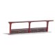 Bus Station -- Laser-Cut Kit - 7-1/2 x 2-1/8 x 2-1/16′ 19 x 5.4 x 5.3cm, HO, Busch Gmbh & Co Kg 1377