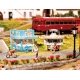 Ice Cream & Pancake Booths -- Kit, HO, Faller Gmbh 140442