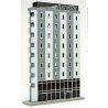 Thin-Profile 9-Story Modern High Rise B -- Kit - 5-1/2 x 2-3/8 x 8-11/16′ 14 x 6 x 22cm, N, TomyTec Co LTD 301097