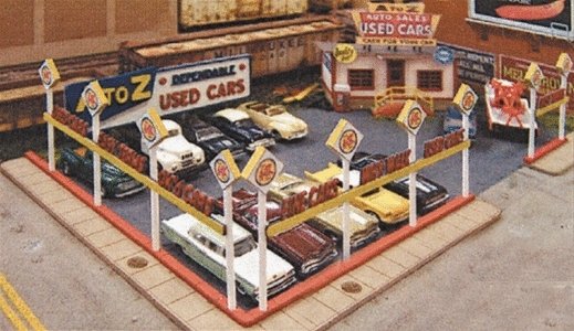 A-to-Z Used Car Lot -- Kit, N, Blair Line 97